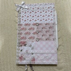 Handmade coquette vintage journal